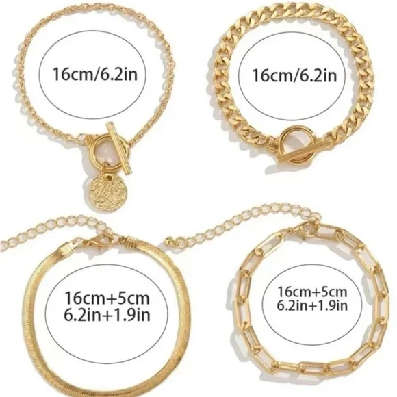 Not for sale ! New four piece bracelet set - Picture 5 of 5